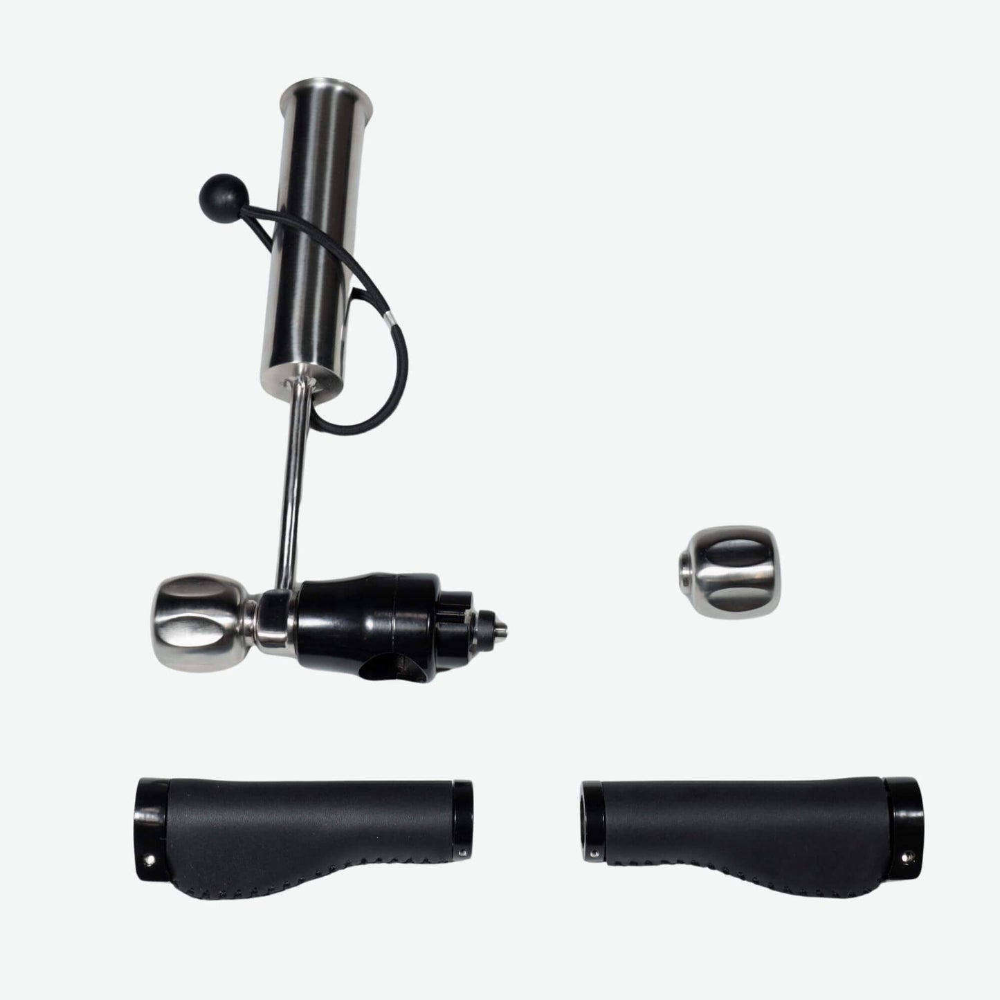 LUX Kit in Stainless Steel for the 1500-V3 electric golf cart with remote control.