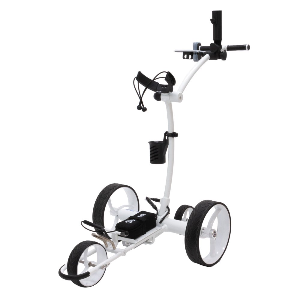 Best Selling Remote Controlled Golf Cart from Cart Tek: GRi-1500Li V2 in White.
