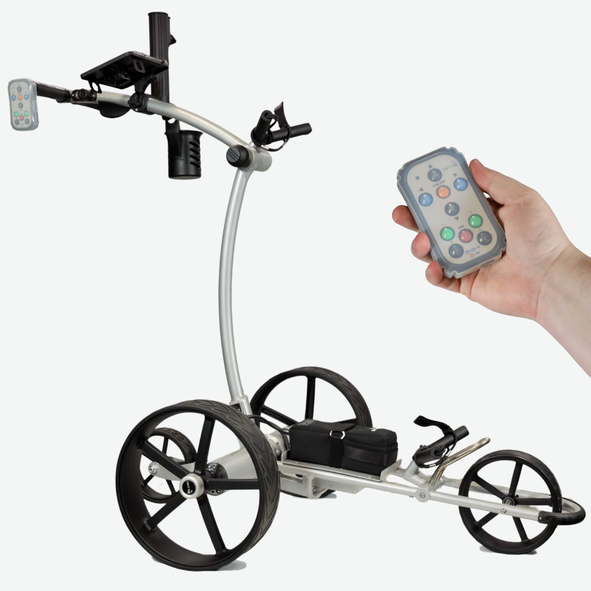 1500 V3 | Electric Golf Push Cart With Remote Control – Cart Tek