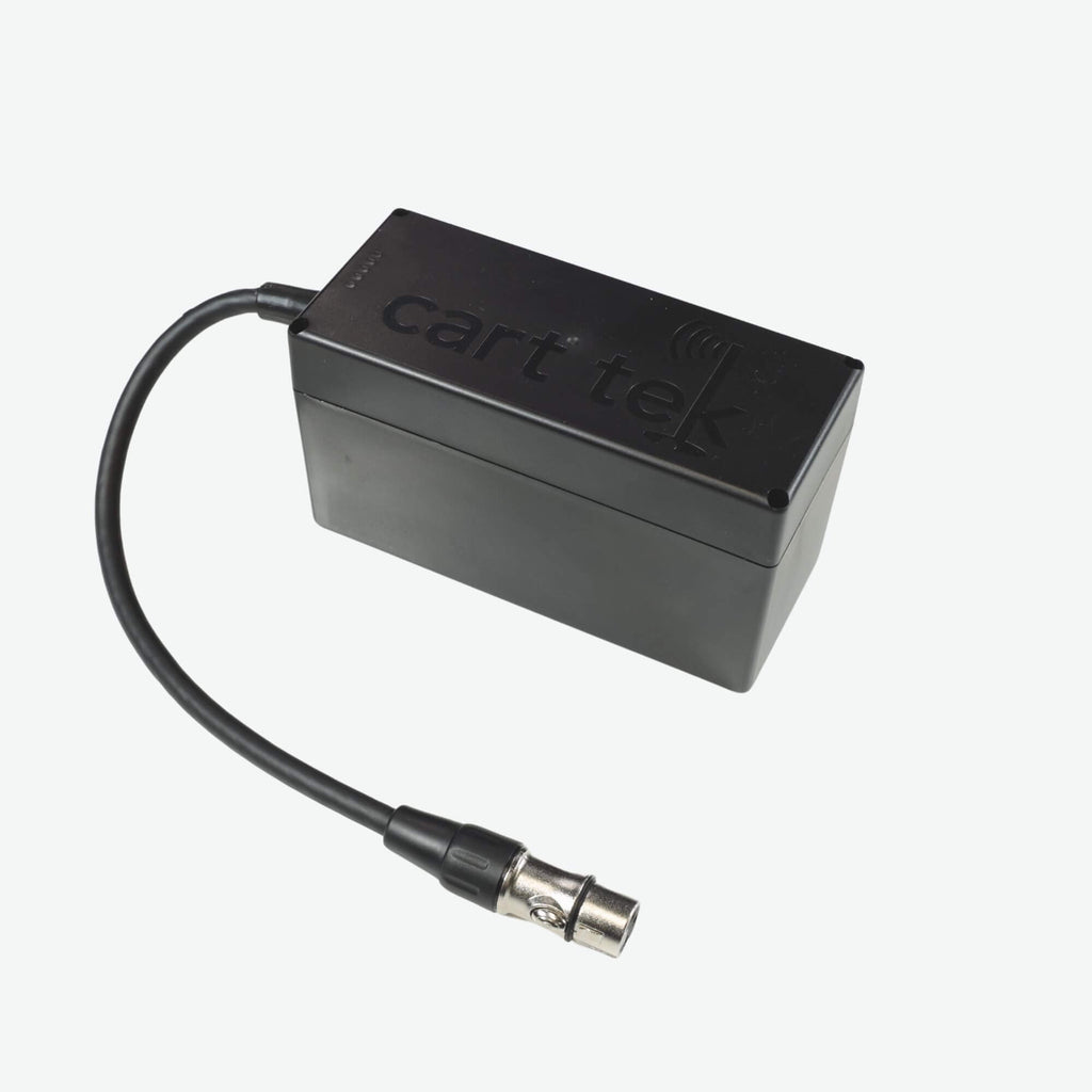 9Ah lithium-ion battery for GRi-975Li and Galaxy Titan electric golf carts, securely housed in a hanging battery box. Designed for reliability and extended power, this lightweight battery enhances performance for a seamless golfing experience.