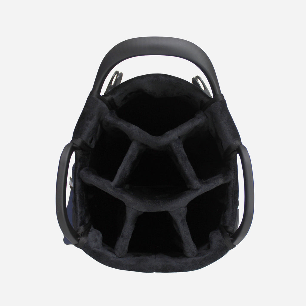 Fairway Ultra Hybrid premium golf bag top down showing dividers