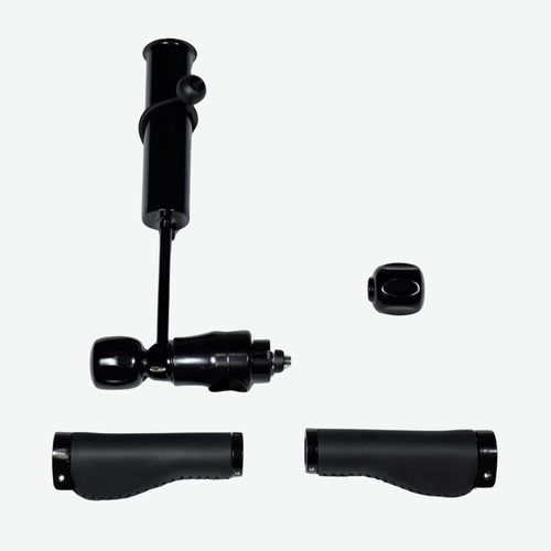 LUX Kit in black for the 1500-V3 electric golf cart with remote control. 