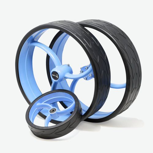 Colored Trolley Wheels - NON REMOTE