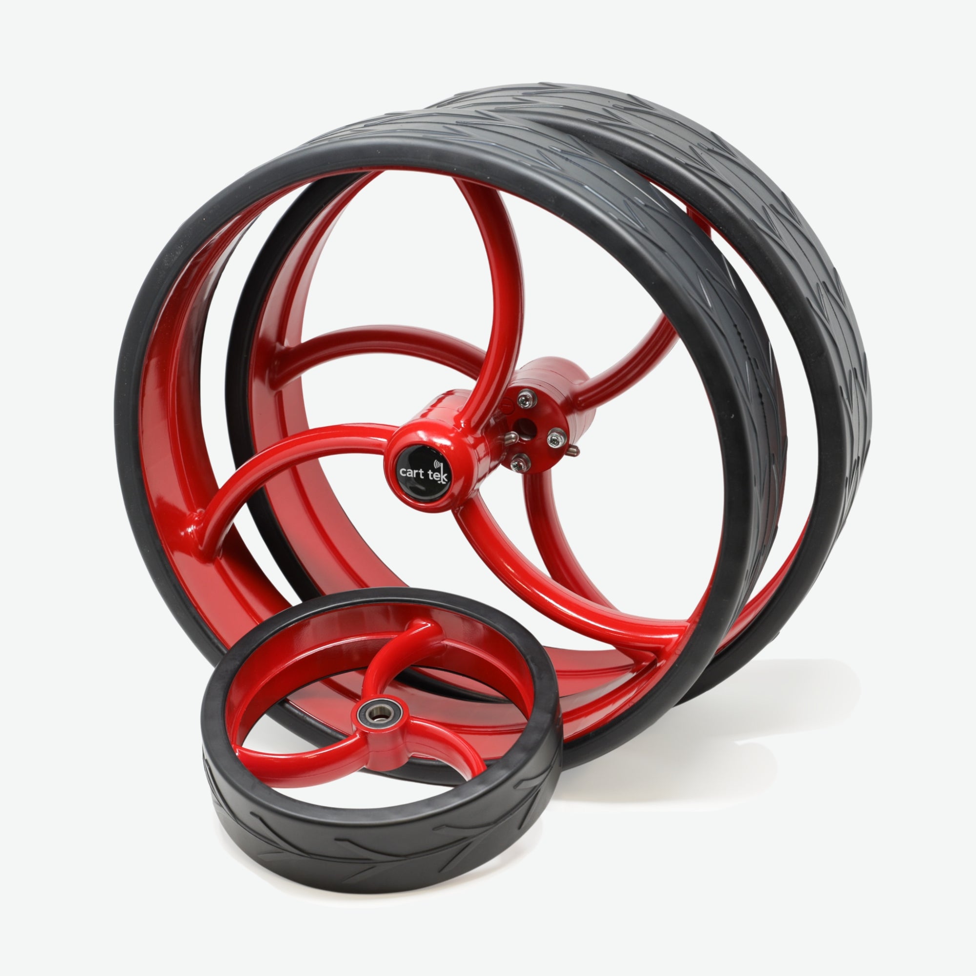 Colored Trolley Wheels - NON REMOTE