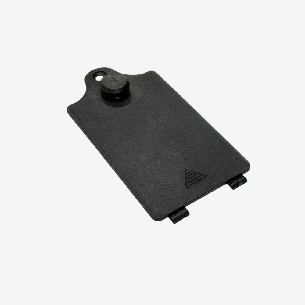 Remote battery cover