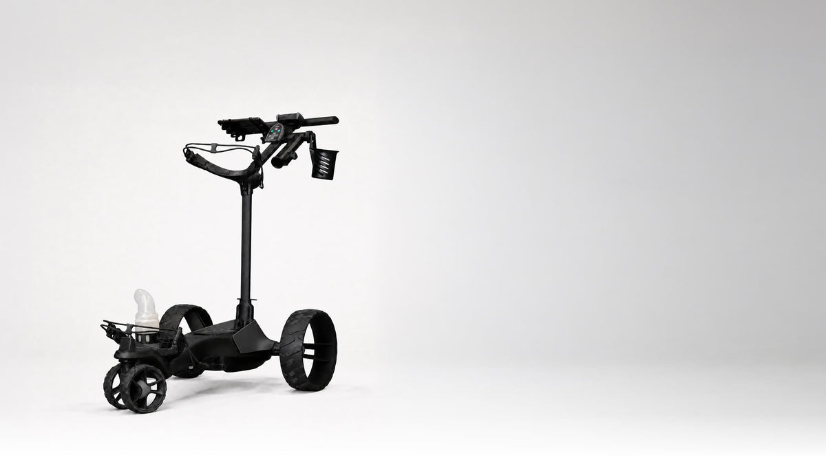 FORMULA Pursuit follow me electric golf caddie hero image