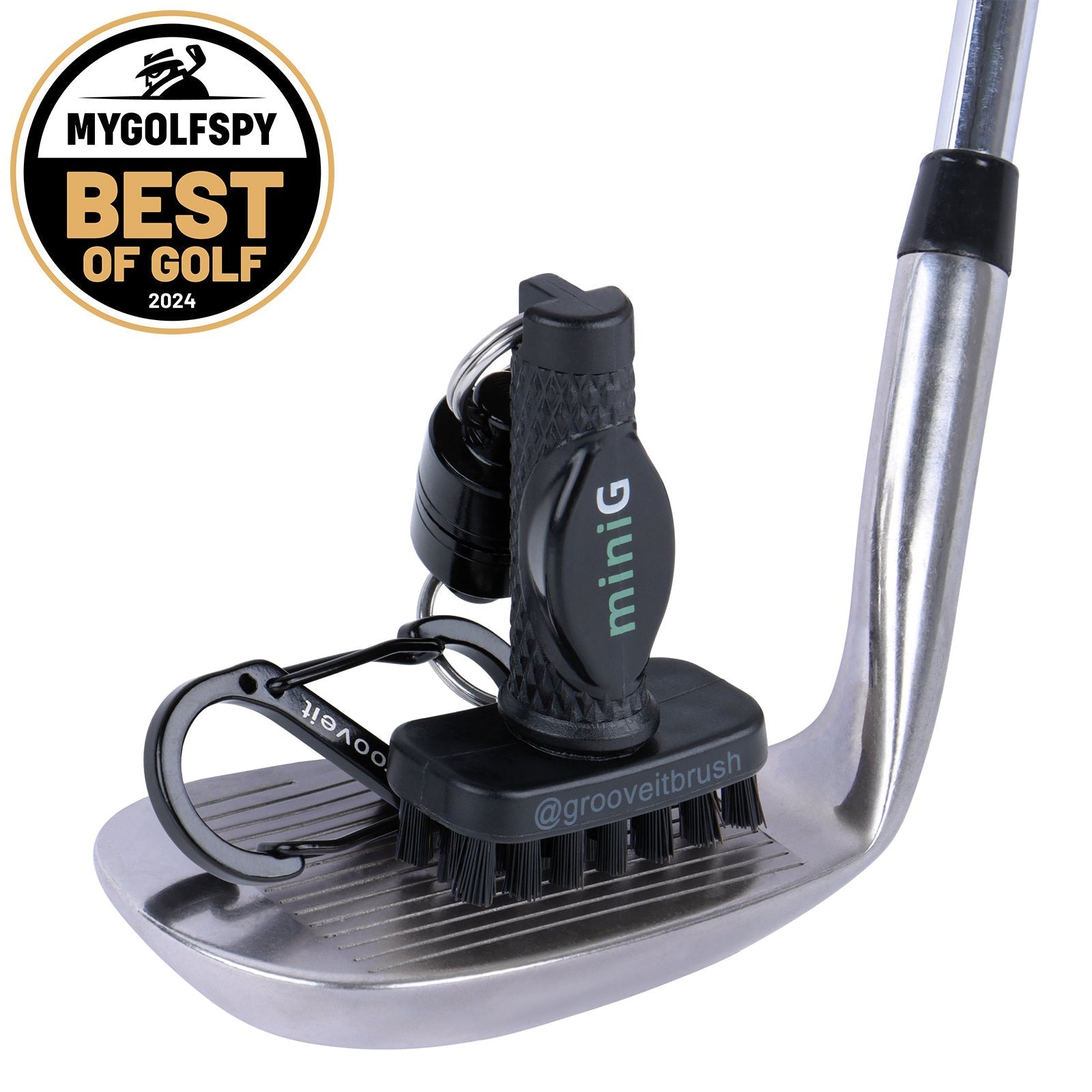 Grooveit miniG – Compact Dry Golf Brush