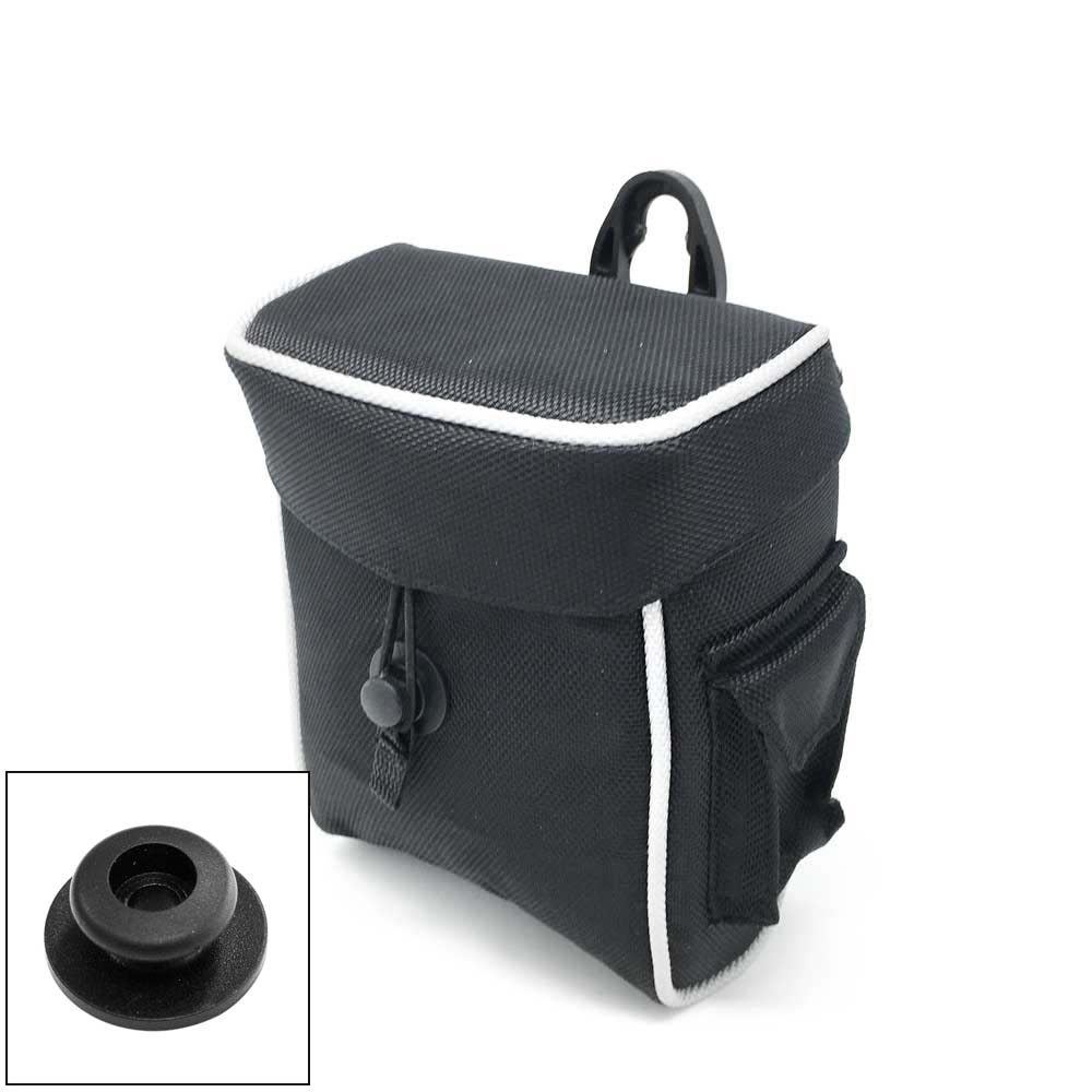 Cart Tek Range Finder Holder Bag with Single Button Mount.